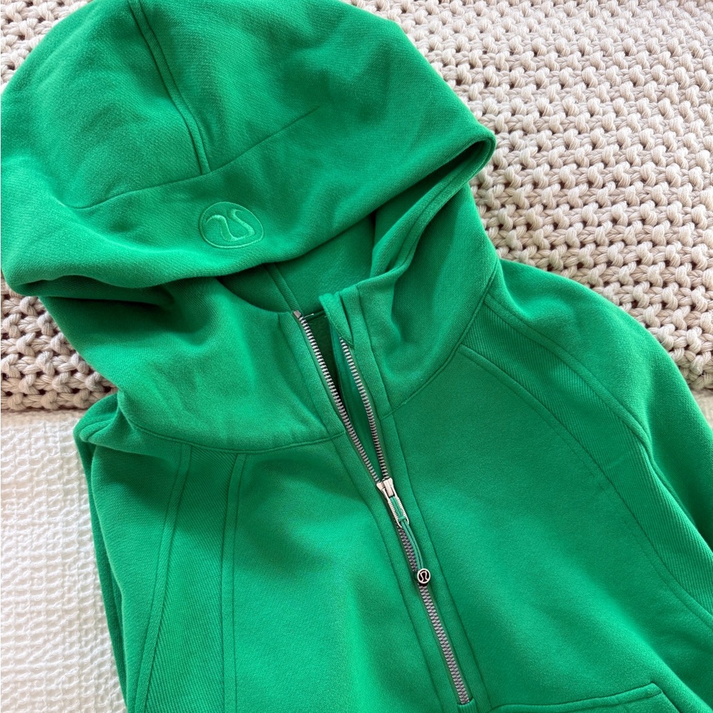 Women’s Green Lululemon Scuba Hoodie